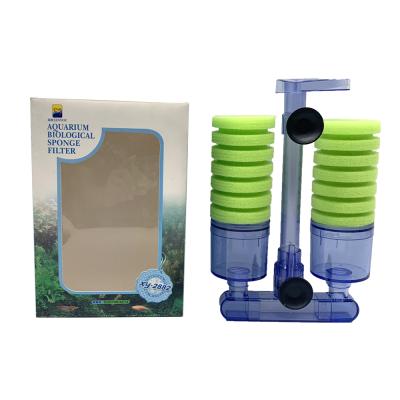 China Stocked Aquarium Sponge Filter Aquarium Water Treatment Filter Sponge XY-2882 for sale