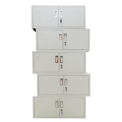 China (Height)Adjustable Folding Storage Cabinet With 5 Compartments Metal Steel Filing Cabinet for sale