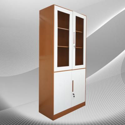 China Adjustable Steel Metal Storage Cabinet File Cabinet Supplier Furniture Office Cabinet 2 (Height) Steel Doors for sale