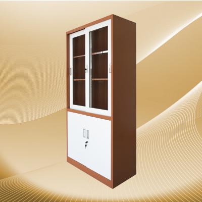 China Office Furniture Supplier Adjustable File Cabinet Metal Storage Cabinet Steel Closet Sliding Steel Cabinet for sale