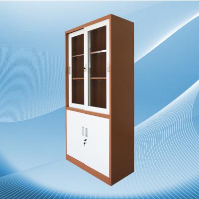 China Office Furniture Supplier Metal File Cabinet Adjustable Steel Wardrobe Closet Storage Cabinet (Waist) Steel Cabinet for sale