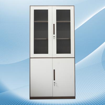 China Office Furniture Supplier Metal File Cabinet Adjustable Steel Cupboard Cabinet (Waist) Cabinet Design for sale