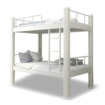 China Wholesale Foldable Knock Down Modern Heavy Duty Metal Double Bunk Bed for sale