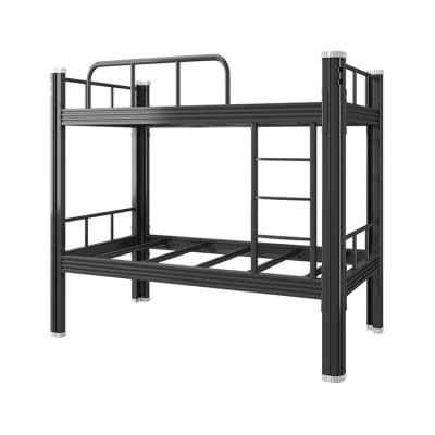 China Wholesale Foldable Knock Down Cheap Modern Heavy Duty Metal Double Bunk Beds for sale