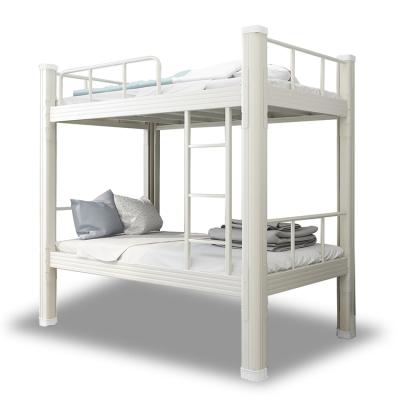 China Wholesale Foldable Knock Down Modern Heavy Duty Metal Bunk Bed Double for sale