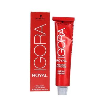 China Wholesale Easy Coloring Hot Selling Professional Salon Use Igora 60g Odorless Hair Color Dye for sale