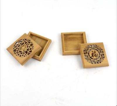 China Recyclable bamboo incense box for sale