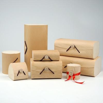 China China Nature Birch Bark Wooden Gift Packaging Boxes , Birch Jewelry Box for sale