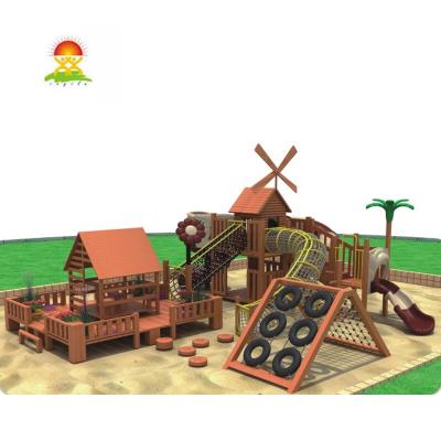 China 2019 New Eco-friendly Kids Most Popular Playground Equipment Solid Wood Plastic Slide For Kids for sale