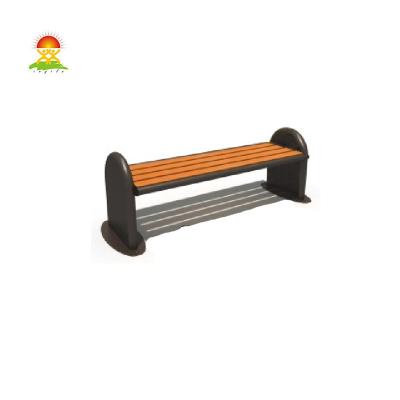 China New Design Park Bench Outdoor Wood Chair Garden Long Solid Wood Bench For Sale for sale