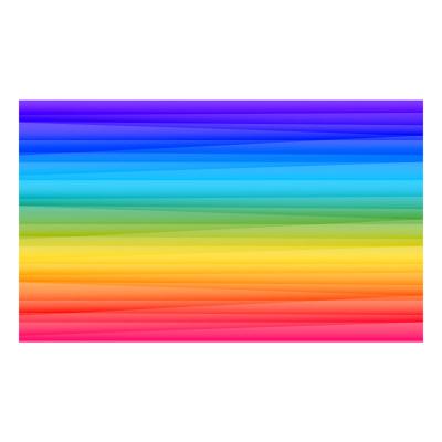 China Health Care Institutes LGBT Rainbow Flag in Bright Soft Water Colors Pride Flag LGBTQIA Pride Banner 3X5 ft for sale