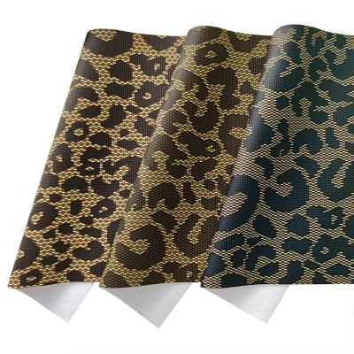 China Anti-rust Vinyl Car Interior Leather Snake Embossed Textured Vinyl Synthetic Leather For Upholstery Sofa Chair Cover Vinyl for sale