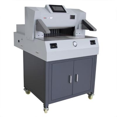 China TONGRO 500V9 Printing Stores Paper Cutter Slitter Office and School Paper Electric Digital Paper Cutting Machine for sale