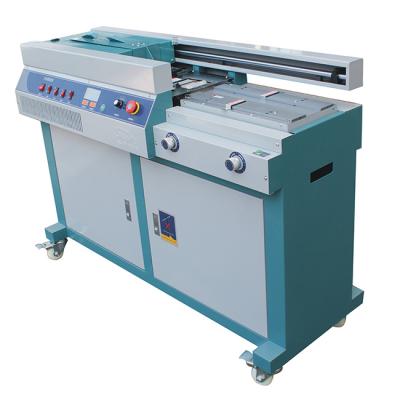 China Printing Shops Paste Binding Machine Book Binding Machine Perfect Heat Pasting Binding Machine Book Binding for sale