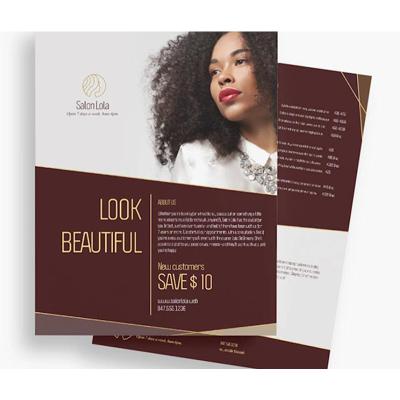 China Advertising/Promotional/Manual/Advertising Brochure Printing&Menu Customized,Flyer Printing,Brochure Printing&booklet for sale