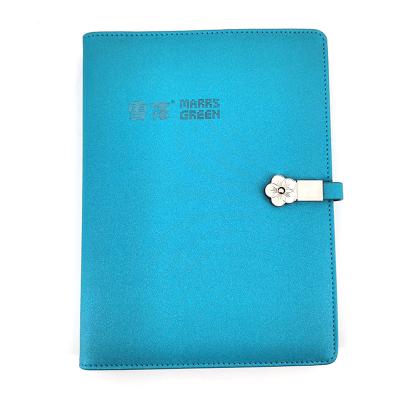 China Creative hardcover pocket book custom logo loose-leaf notebook leather journal notebook planner for sale