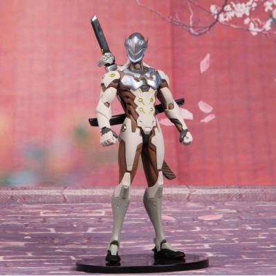 China Cartoon Toy Overwatch Shimada Genji Action Figure Toy Model PVC Figure Overwatch Figure for sale