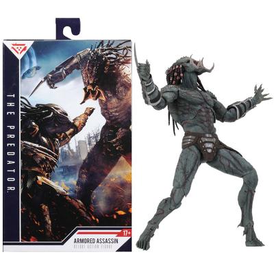 China MODEL TOY Ultimate 2018 Iron War Alien Fighters The Predatory Hand Moving 12 Inch Model Toy NECA Doll for sale