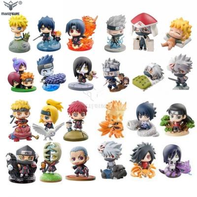 China Non-Toxic Custom Chibi Figure, Making PVC Chibi Miniature Toy Plastic Figures, Customize 3D Cartoon Plastic Injection Figure Toy for sale