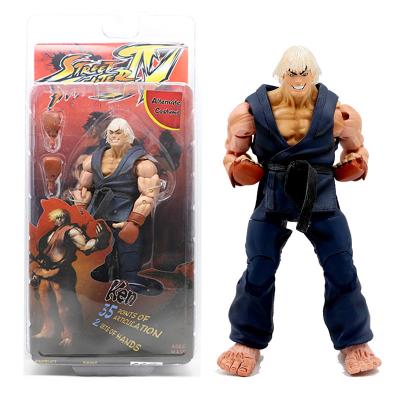 China TOY Street Fighter MODEL RYU Garage Kits GUILE Ken Ken Model Toys 7 Inch Action Number Gouki Chun-Li PVC Hand Dolls for sale