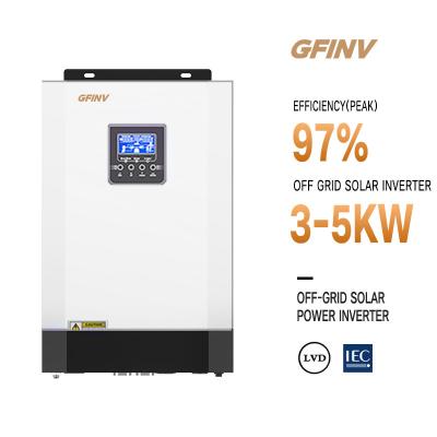 China 1kw 5kw 10KW 5000W 10000W Inversor solar híbrido fuera de la red 230VAC en venta