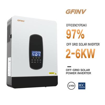 China DC200V-750V Whole Home Solar Inverter 2kW-6kw 3 Phase Solar Inverter  IP65 for sale