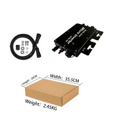 중국 단전기 120V 230V 그리드 태양광 마이크로 인버터 20V-50V 200mmx230mm X 40mm 판매용