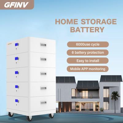 中国 100AH Capacity Stackable Home Battery with UL 1973 Certification 販売のため