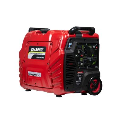 China DRIVELONG Portable Gasoline Digital Inverter Super Silent Generator SE4500iE-AU (Porcelain) 4000W 4kw 120V 220V 230V for sale