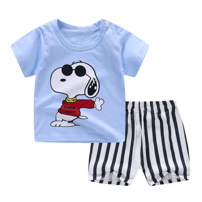 China Safari Style Hot Sale Kids Dress Outfits Little Girl Clothes Sets Babies Wear Sets Toddler Girls Kids Clothing Set Summer Clothes for sale