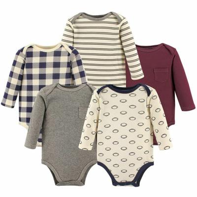 China 100% Cotton Bear Designer Baby Clothes Kids Long Sleeve Jumpsuit Baby Romper Multiple Boy for sale