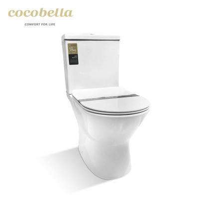 China Double-Flow Ceramic Toilet Bowl Sanitary Ware for sale