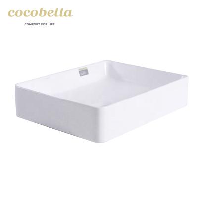 China Easy Clean Toilet Sanitary Ceramic Selling Ware Bathroom Basin Bathroom Sink Washing White Surface for sale