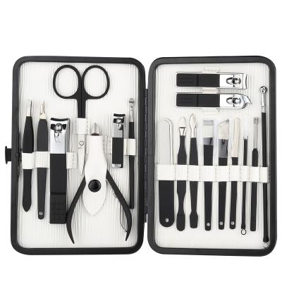 China Personal Care Manicure Gift Set Cutter Folder Sharp Scissors Toenails and Toenails with Case Portable Stylish Manicure Gift Set for sale