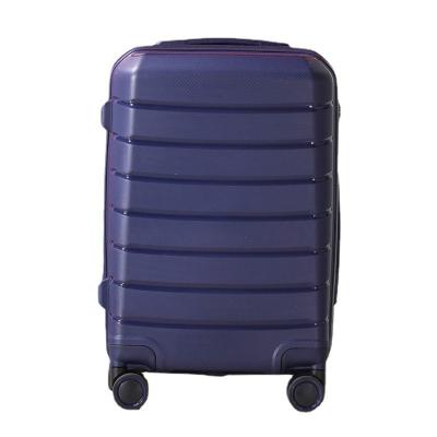 China Fashionable 4 piece pp travel bags luggage set suitcase on wheels hardshell carry on suitcase luggage trolley  travel baggage weight scale for sale