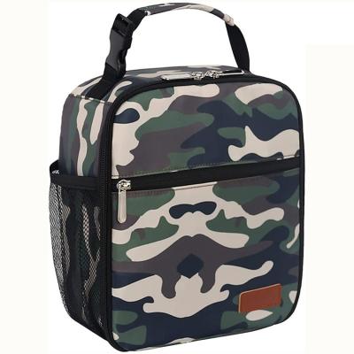 China Waterproof Customized logo Portable Lunch Bag Cooler Pack Insulation Picnic Food Storage Bags  bento Food delivery bags for kids for sale