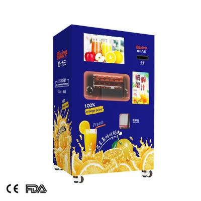 China hospital black 220v 50HZ orange juice vending machine for sale