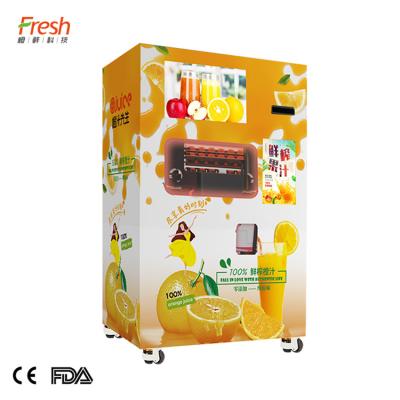 China sweet cash payment orange juicebox vending machine fresh juice vending machine for sale