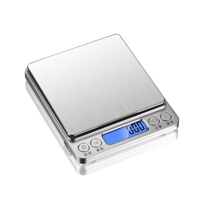 China ABS+Stainless Steel OEM Digital Multifunctional Grams and Ounces 1/2/3 Kg Electronic Kitchen Food Scale ABS Stainless Steel Electronic Scale Te koop