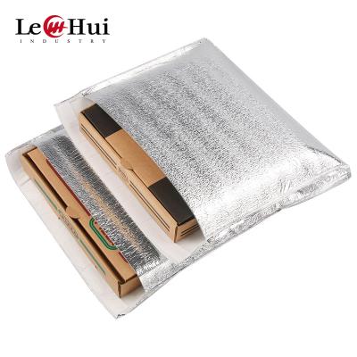 China EPE cooler bags aluminum foil bag 2.5mm thickness epe foam insulation delivery bag insulated delivery bag motorcycle en venta