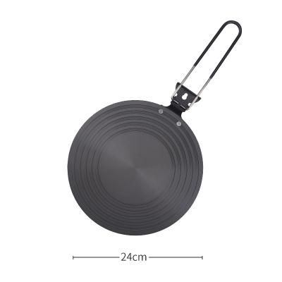 China Meat Thawing Pan Dish Heat Conducting Casserole with Collapsible Heat Collector Gas Conduction Heat Handle Ceramic Fireproof Heat Panel Te koop