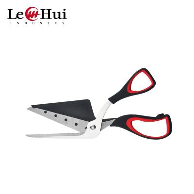 China Stocked Pizza Scissors Kitchen Tools Stainless Steel Pizza Cutter Scissor Barbecue Pizza Scissors Te koop