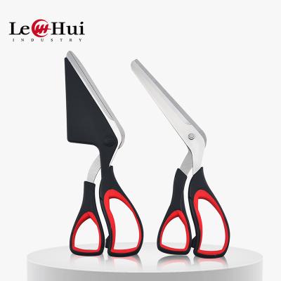 China Stored Convenient Detachable Stainless Steel Pizza Scissors Handle Pizza Scissors Plastic Cutter Scissors Te koop