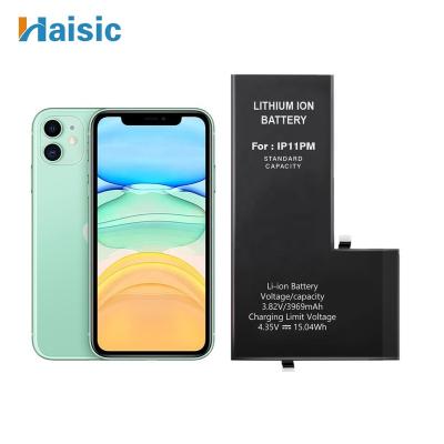 China Wholesale Cheap Cell Phone Factory Price 3969mAh Capacity Smart Cell Phone Battery For iPhone 11 Pro Max for sale