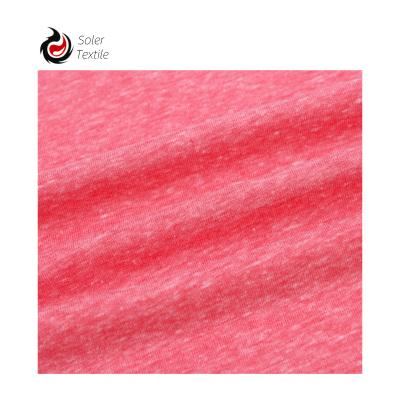 China Hot-Wholesale Scalability Strong Stretch TCR Snowflake Yarn Jersey Fabric For T-shirt for sale