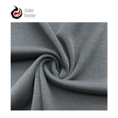 China Good Anti Pill Quality 40S Polyester Fabric 200gsm Single Modal Jersey Fabric For Skirt for sale