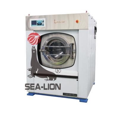 China Washing And Extracting Commercial Sea Lion Full Suspension Automatic Laundry 50 Kg Washing Machine Seal Extractor for sale