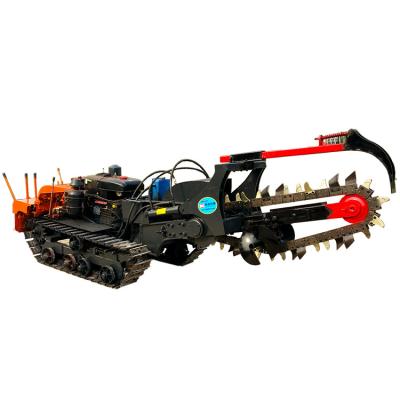 China High Quality Cheaper Pipe Digging Good High Efficiency With Long Service Life Cable Trencher for sale