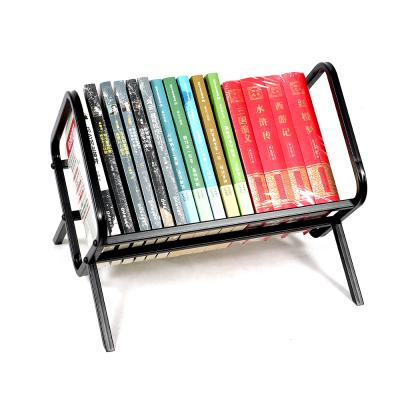 中国 New Design Viable Desktop Folding Arc Vinyl Record Display Frame Vinyl Record Storage Rack 販売のため