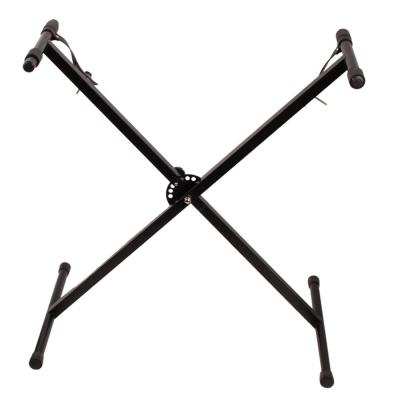 中国 Freestanding x-shaped adjustable accessory keyboard keyboard metal iron design electric piano stand 販売のため